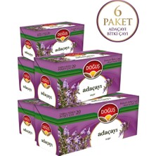 Doğuş Çay Doğuş Bitki Çayı Adaçayı 20'li Paket x 6 Paket