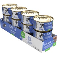 Rafta Schesir Jelly Ton Balıklı ve Ringa Balıklı Yetişkin Kedi Konservesi 85 gr 12'li Paket