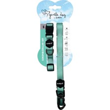Rafta M-Pets Gentle Dog Boyun Tasması ve Gezdirme Set (S) Yeşil