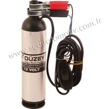 DÜZEY 12 Volt Mini Küçük Dalgıç Pompa Su Mazot-Yağ-Süt Bahçe Pompası Yüksek Performanslı