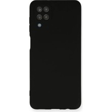 Zenviaa Samsung Galaxy A12 Kılıf Nano Içi Kadife Silikon - Siyah ZENVIAA365423