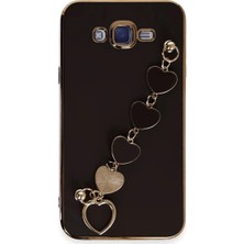 Zenviaa Samsung Galaxy J7 Kılıf Esila Silikon - Siyah ZENVIAA365423