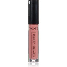 Rafta Note Cosmetics Flawless Lipgloss 03 Dried Rose Nemlendirici Etkili Parlak Ruj, Pembe