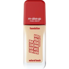Rafta Make Up Maruderm Pürüzsüz Görünüm Sağlayan Yarı Mat Bitişli Uzun Süre Kalıcı Fondöten 3n 30 ml