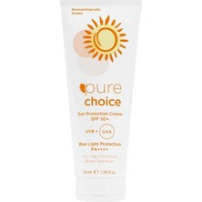 Rafta Pure Choice Spf 50+ Güneş Koruyucu Krem, 50ML - Suya Dayanıklı Çok Yüksek Koruma