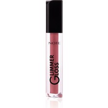 Rafta Note Cosmetics Glimmer Gloss Işıltılı Nemlendirici Dudak Parlatıcısı - 50 Rose Sorbet