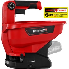 Einhell Serpme Makinesi GE-US 18 Li-Solo 3415410 | PXC | 3,3 l hazne | 6 kademeli elektronik hız kontrolü | 8 serpme hızı ayarı | akü hariç