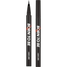 Rafta Mıssha Uzun Süre Kalıcı, Suya Dayanıklı, Likit Eyeliner Born To Be Madproof Liquid Liner (01)