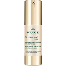 Rafta Nuxe Nuxe Nuxuriance Gold Nutri-Revitalizing Besleyici ve Canlandırıcı Serum 30ML 1 Paket