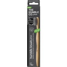 Rafta The Humble Co. Humble Brush Yetişkin Pro Bambu Diş Fırçası Yumuşak Soft Gümüş/gri 0.01 Inceltilmiş Süper Ince Gümüş Içerikli Fırça Kılları