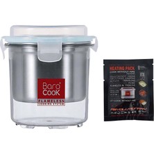 Rafta Barocook Isıtıcı Mug 360 ml Isıtıcı Mug, Unisex, Siyah, Tek Beden