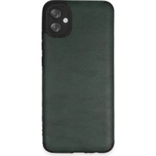 Ototechparca Samsung Galaxy A04E Kılıf Loop Deri Silikon - Yeşil