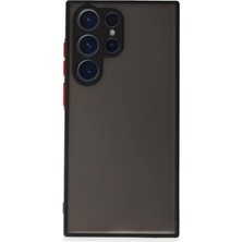 Ototechparca Samsung Galaxy S23 Ultra Kılıf Montreal Silikon Kapak - Siyah