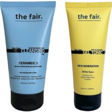 Rafta The Fair. The Fair. Hassas ve Kuru Cilt Temizleme Jeli 150 ml ve Besleyici Multi Vitamin Jel Tonik 100 ml