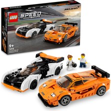 Rafta LEGO Speed Champions Mclaren Solus Gt ve Mclaren F1 Lm 76918-9 Yaş ve Üzeri Çocuklar Için Koleksiyonluk ve Sergilenebilir Yaratıcı Oyuncak Model Yapım Seti (581 Parça)