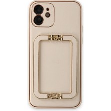 Ototechparca Apple iPhone 12 Kılıf Coco Elit Kapak - Gold