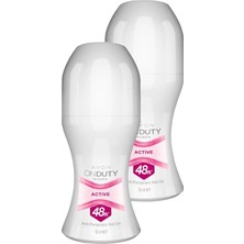 Rafta Avon Onduty Active Kadın Rollon 50 Ml. Ikili Set