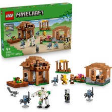 Rafta LEGO Minecraft Evoker Köy Saldırısı 21596