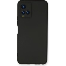Vivo Y21S Kılıf Nano Içi Kadife Silikon - Siyah
