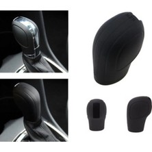 Carub Siyah Volkswagen Seat Skoda Golf Leon Dsg Silikon Vites Topuz Kılıfı