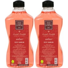 Rafta Eyüp Sabri Tuncer Zeytinyağlı Sıvı Sabun Amber 1500 ml x 2