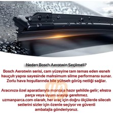 Rafta Bosch 3397014317 550 mm + 400 mm Muz Tipi Aerotwin Ön Silecek Seti