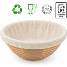 Dinç Kitchen Yuvarlak Bio Hamur Mayalama Sepeti 22x9 cm Bio Yuvarlak 22X9 cm