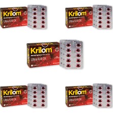 Tab İlaç Krilom Ultra Krill Oil 30 Kapsül x 5 Adet