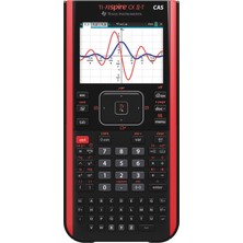 Rafta Texas Instruments Tı-Nspire Cx Iı-T Cas Grafik Hesap Makinesi (800 Fonksiyon, Renkli Gösterim, 3D Ekran) Siyah Kırmızı
