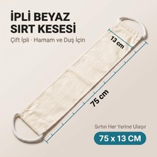 Rafta Kaplıca Hamam Kese Seti, Doğal Ipek & Bitkisel Dokuma Vücut ve Uzun Sırt Kesesi, Peeling Etkili Ölü Deri ve Batık Karşıtı Banyo Kesesi (Lastikli/lastiksiz/sırt Kesesi)