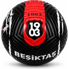 BJK Beşiktaş 5 Numara Futbol Topu | Resmi Lisanslı & Bandrollü Ürün | Kara Kartal