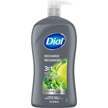 Rafta Dial Men Recharge 3in1 Şampuan 946ML