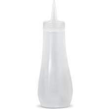 Rafta Corona Professional Genis Kapakli Ketçap ve Mayonez Sisesi, 360 ml Kapasite, Seffaf