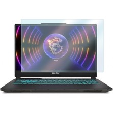 Rafta Engo Msı Cyborg 15 A13VE 15.6 Inç Ile Uyumlu Ekran Koruyucu Notebook, 9h Temperli Kırılmaz Esnek Nano Cam, Çizilmeye ve Darbeye Dayanıklı Laptop Koruma, Hd Şeffaf 16:9