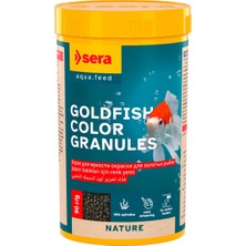Rafta Sera Goldfish Color Granules Japon Balıkları Için Renk Yemi 250 ml 90 gr