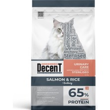 Rafta Decent Premium Somonlu ve Pirinçli Kısırlaştırılmış Yetişkin Kedi Maması 1,5 kg