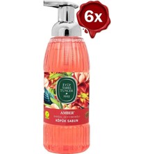 Rafta Eyüp Sabri Tuncer Zeytinyağlı Amber Köpük Sabun 500 ml x 6
