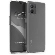 ENCO Vivo Y15S Kılıf Lüx Şeffaf Silikon