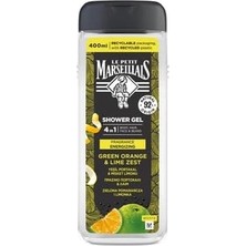 Rafta Le Petit Marseillais Men Yeşil Portakal ve Misket Limonu Duş Jeli 400 Mililitre