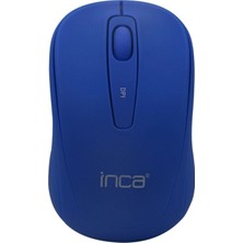 Rafta IWM-331RM Silent Wireless Mouse (Sessiz Mouse) Mavi 800 1600 Dpi Çalışma Menzili 10 Metre Tuş Ömrü 3.000.000 Tıklama Düşük Enerji Kullanımı ile Uzun Pil Ömrü