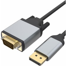 Rafta Moddestore Displayport To VGA Dönüştürücü Kablo, 1080P 60Hz Full Hd Görüntü Aktarımı, Tek Yönlü Dp → VGA Adaptör, Monitör ve Projeksiyon Uyumlu (Displayport To Vga) | ZR1161