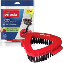 Rafta Vileda Turbo Scrub Brush Yedek Fırça Başlığı, Turbo ile Uyumlu, Zorlu Lekeler Için