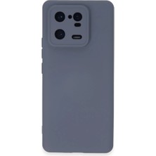 ENCO Xiaomi Mi 13 Pro Kılıf Nano Içi Kadife Silikon - Gri