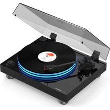 Rafta Reloop Turn 7 | Premium Analog Hifi Belt Drive Turntable | Pikap | Plak Çalar | Ortofon 2m Red Iğne ve Headshell Dahil | Phone & Line Çıkış | USB
