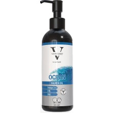 Rafta Vetcure Ocean Salmon Oil Kedi ve Köpekler Için Somon Yağı Desteği 250 ml