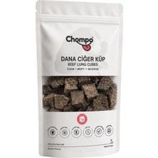 Rafta Chompo Dana Akciğer Küpleri 100% Doğal Katkısız Köpek Ödül Maması 100 gr (3)
