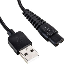 Rafta Powermaster Tıraş Makinaları Için USB Şarj Kablosu 1 Metre