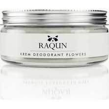 Rafta Raqun Krem Deodorant Flowers 50ML%100 Doğal