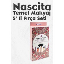 Rafta Nascita Professional Temel Makyaj 5' Li Fırça Seti
