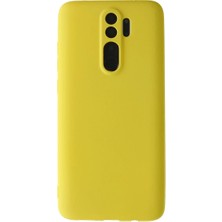 ENCO Xiaomi Redmi Note 8 Pro Kılıf First Silikon - Sarı